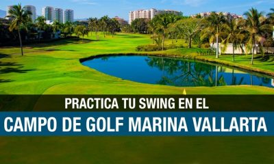 Practica tu swing en el Campo de Golf Marina Vallarta