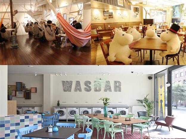 Las cafeterías más peculiares del mundo