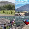 Teotihuacán: debes recorrerla en la bicicleta, a globo y a pie