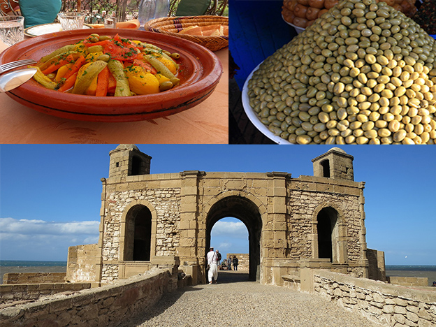 comida marroqui mosaico