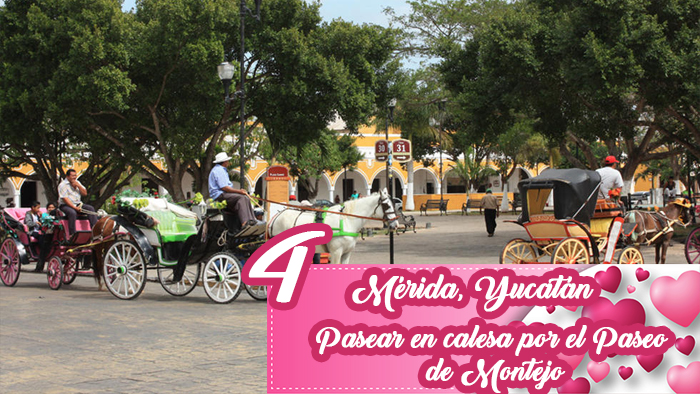 calesa paseo montejo merida ciudades romanticas mexico