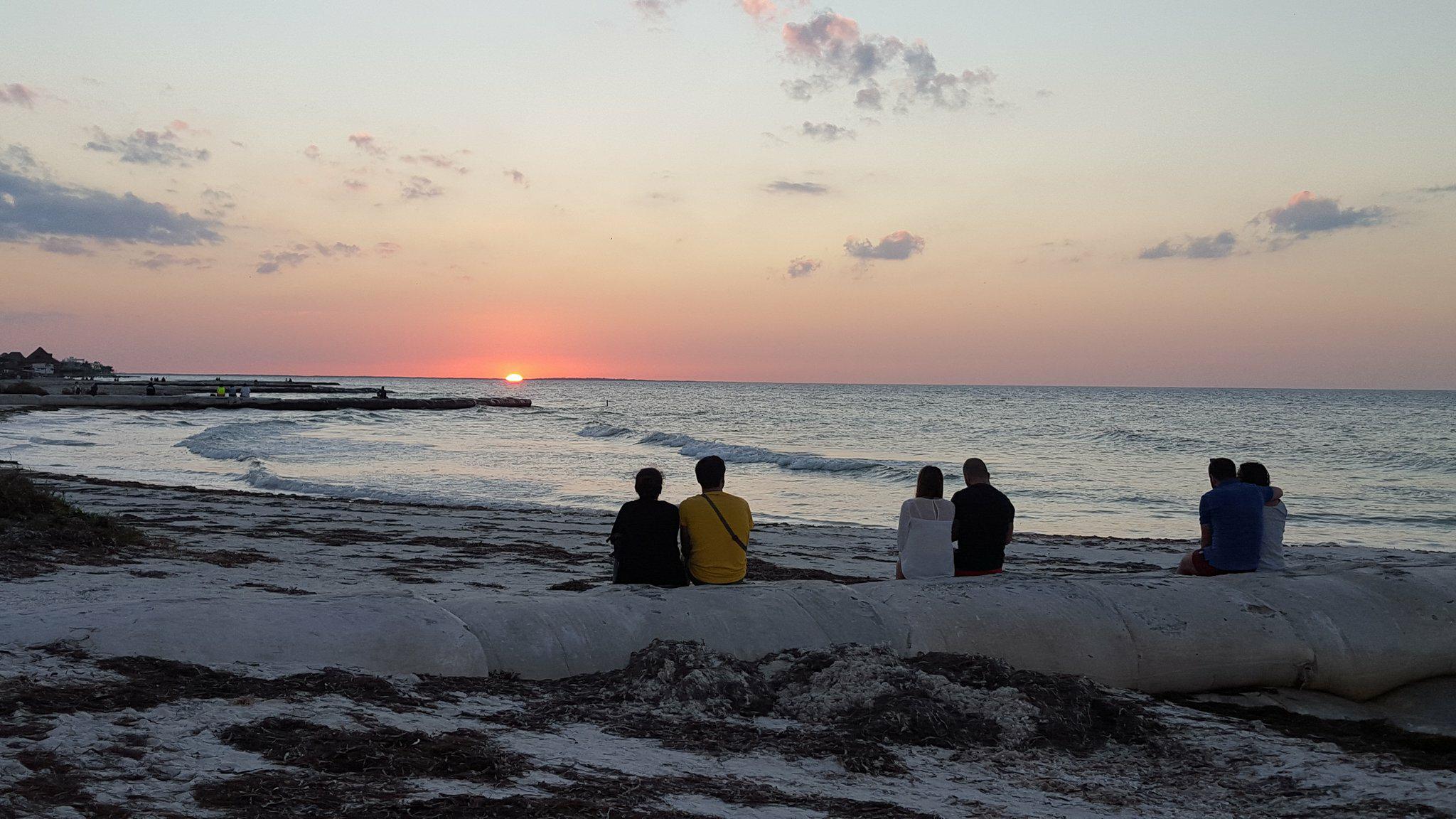 Pues de sol en Isla Holbox