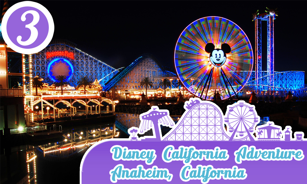 Juegos en Disney California Adventure Mejores parques de diversiones de estados unidos Mejores parques de diversiones de Estados Unidos Disney California Adventure