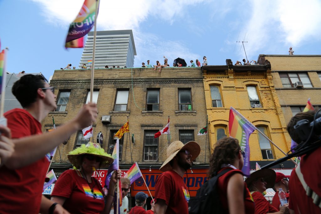 Marcha gay en Canada gay friendly