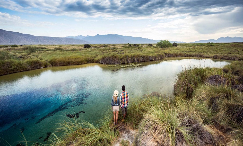 Cinco oasis en el desierto