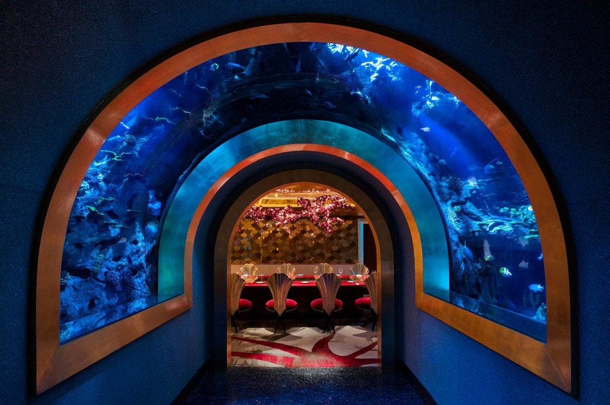 Los restaurantes bajo el mar más emblemáticos al-mahara-burj-al-arab