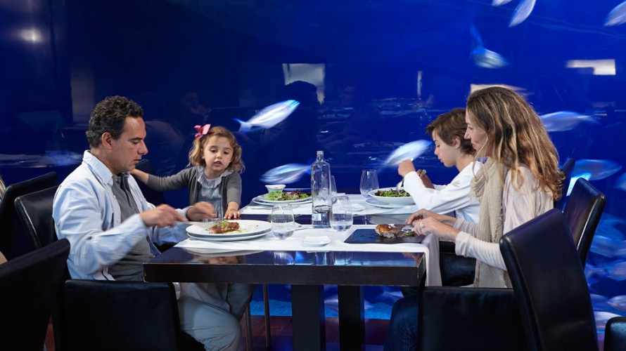 Restaurantes bajo el mar L´Oceanografic