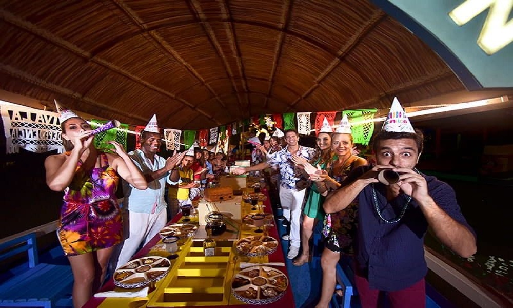 Xoximilco, una fiesta en trajinera