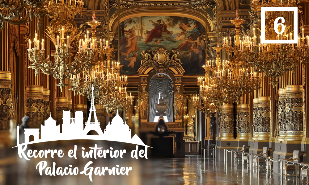 Recorre el interior del Palacio Garnier - Qué hacer en París en una segunda visita