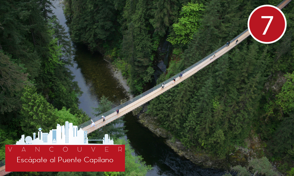 Qué hacer en Vancouver - #7 Escápate al Puente Capilano