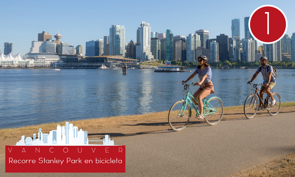 Qué hacer en Vancouver - #1 Recorre Stanley Park en bicicleta