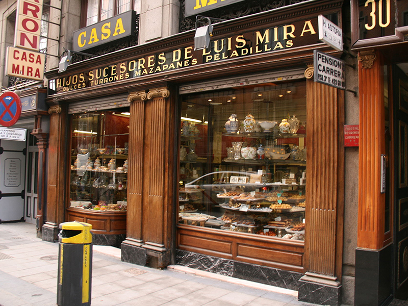 comercios centenarios de Madrid