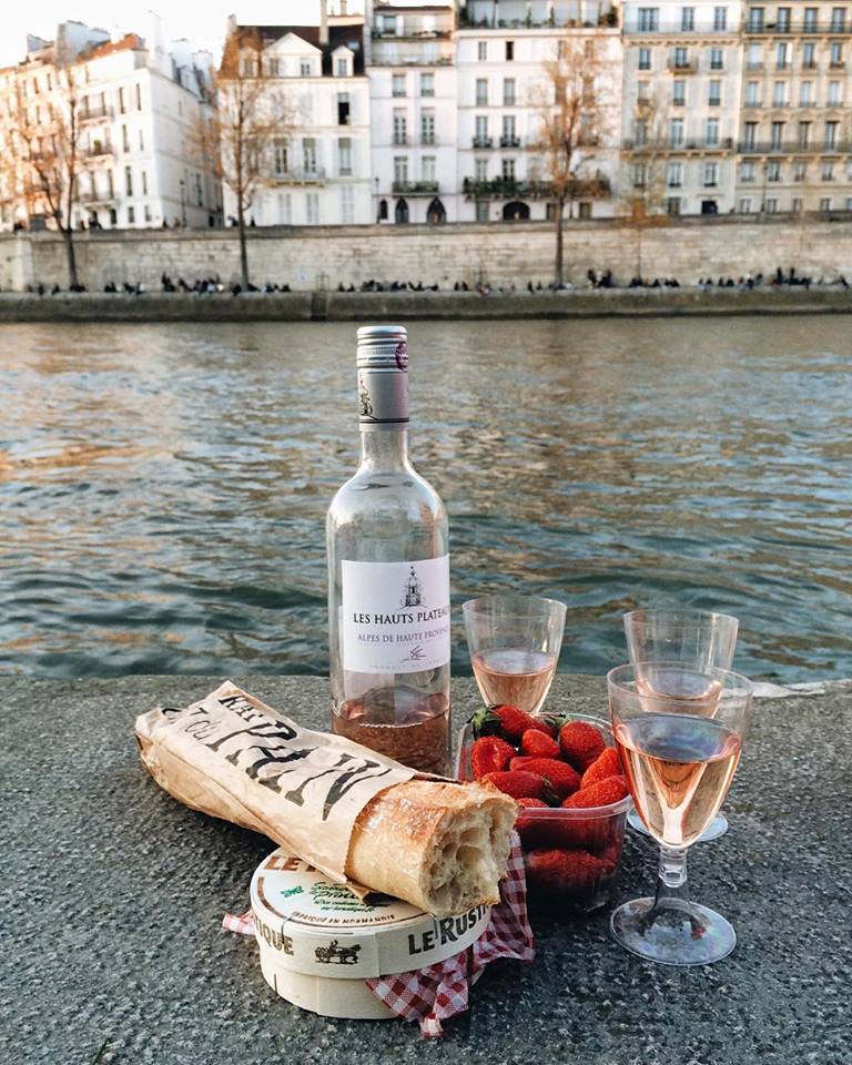 Donde y como hacer un picnic en Paris, Francia