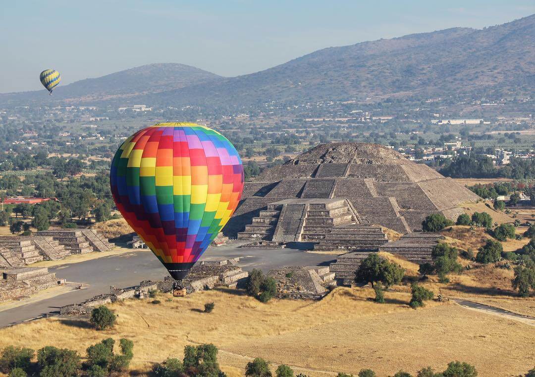 volar en globo en teotihuacan cuánto cuesta