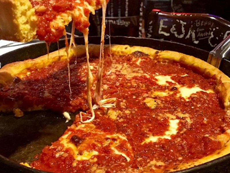 Dónde comer pizza en Chicago