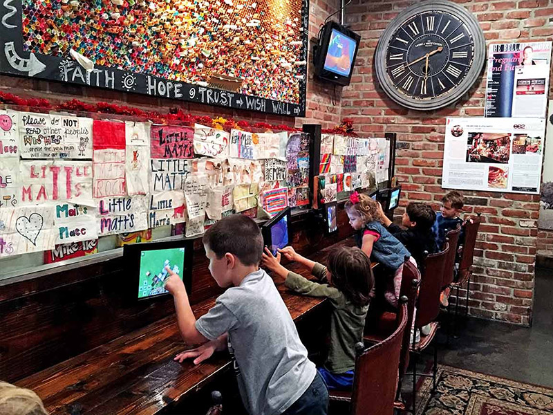 restaurantes para niños en Houston