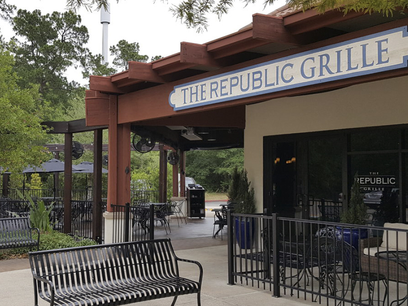 dónde comer en The Woodlands