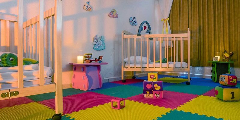 El Baby Paradise ofrece actividades para bebés mayores de 18 meses y niños menores de cuatro años.