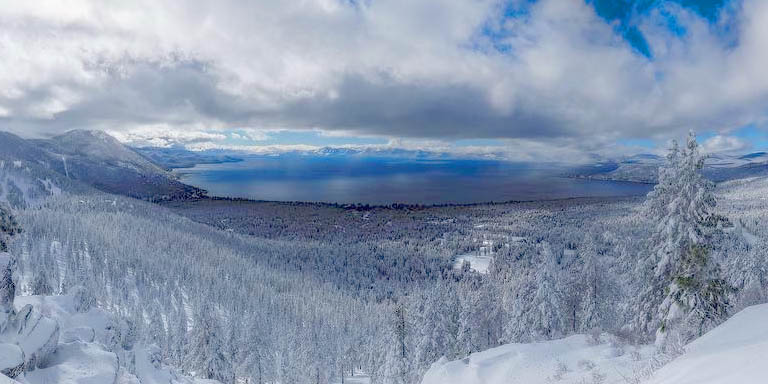 Lugares para hacer esquí en Estados Unidos Lake Tahoe California y Nevada