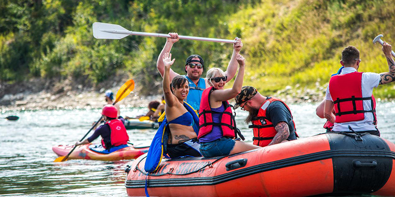 que hacer en Calgary - Paddle