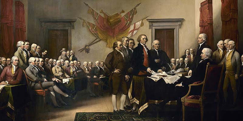 Declaración de Independencia de las 13 Colonias 