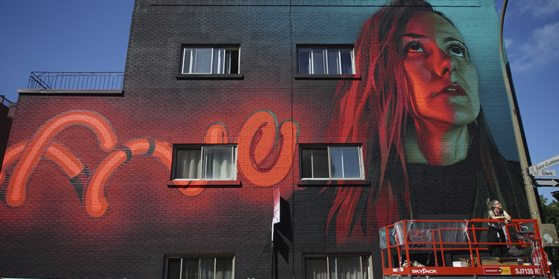 arte urbano de Montreal