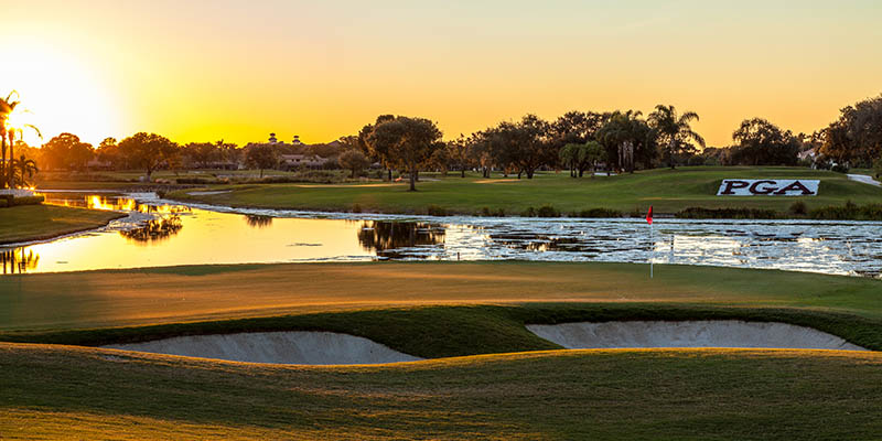 The Palm Beaches es conocida como la capital del golf en Florida