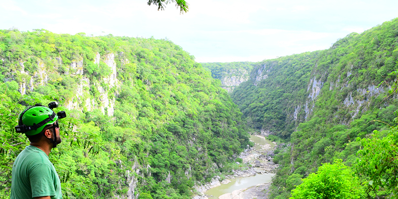 Bellos paisajes en el Cañón de la Servilleta