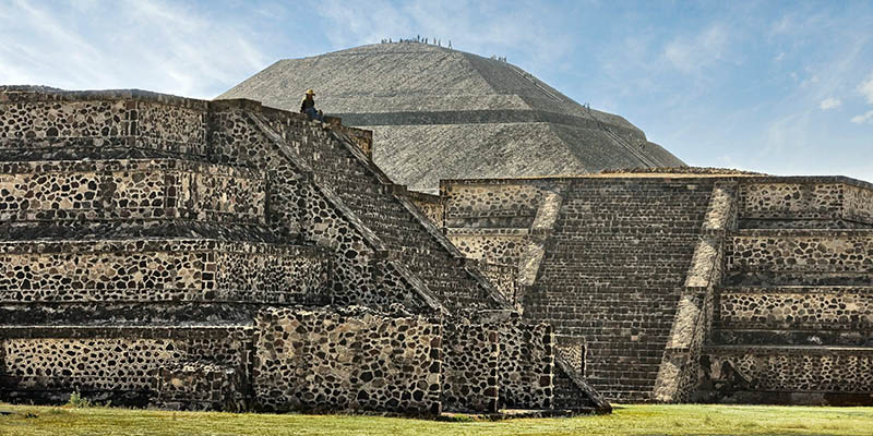 La zona arqueológica es muy amplia