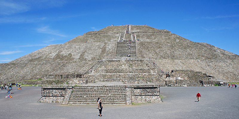 La pirámide del Sol
