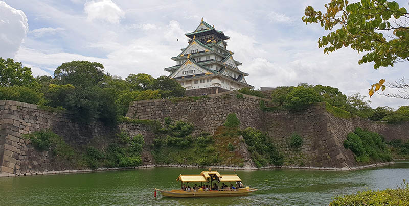 Uno de los increíbles lugares que ver en Osaka