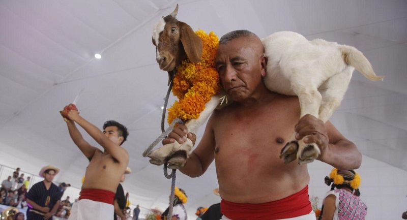 Festival del mole de caderas en Puebla