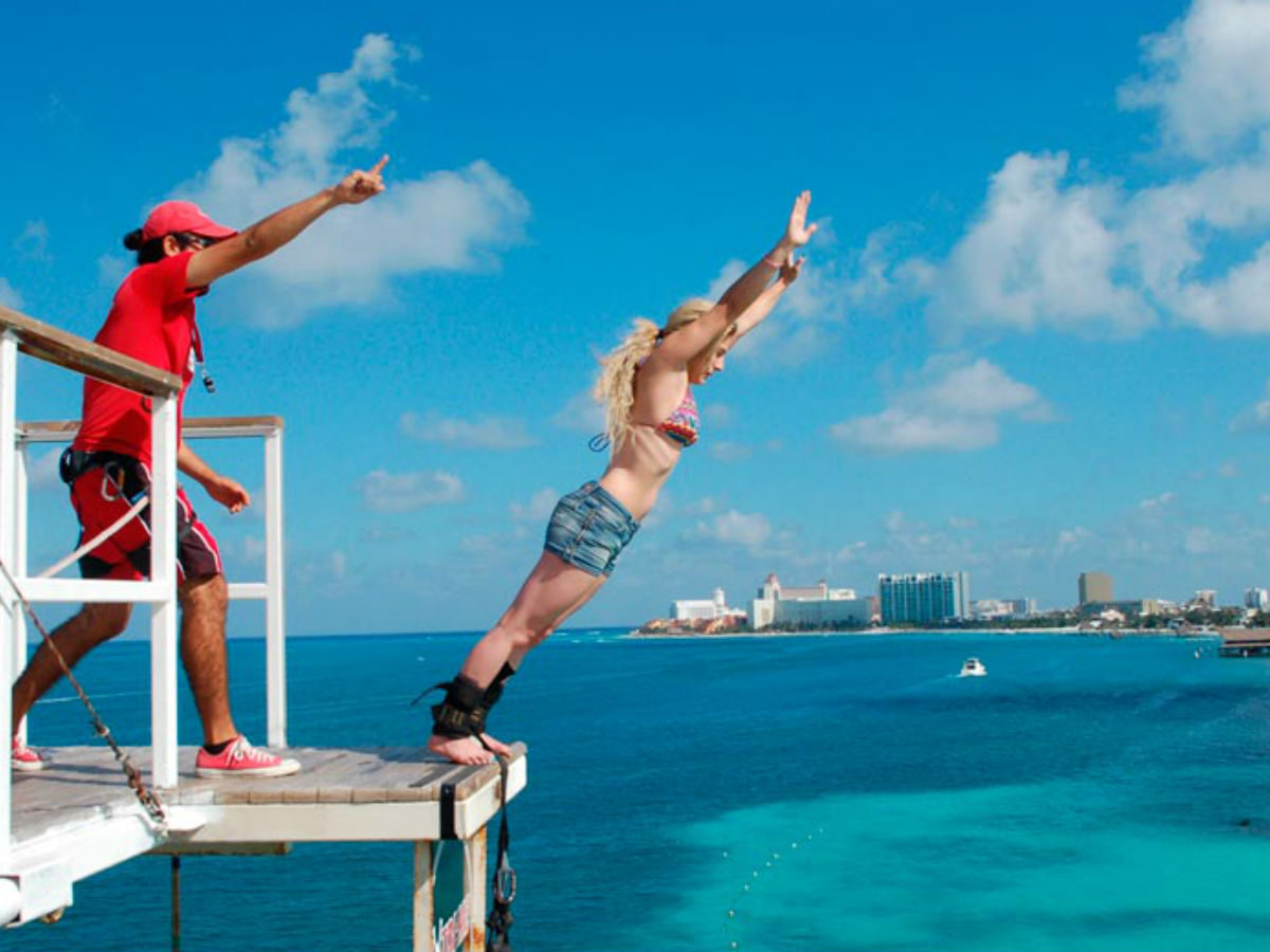 Bungee en Playa Tortugas