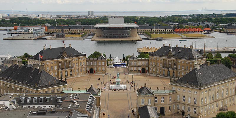 Los cuatro palacios de Amalienborg