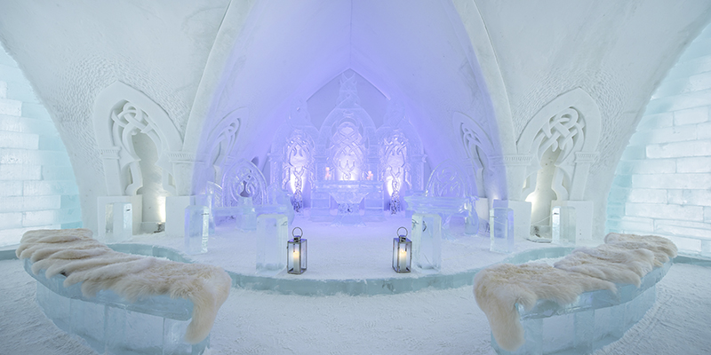 Hotel de hielo Quebec