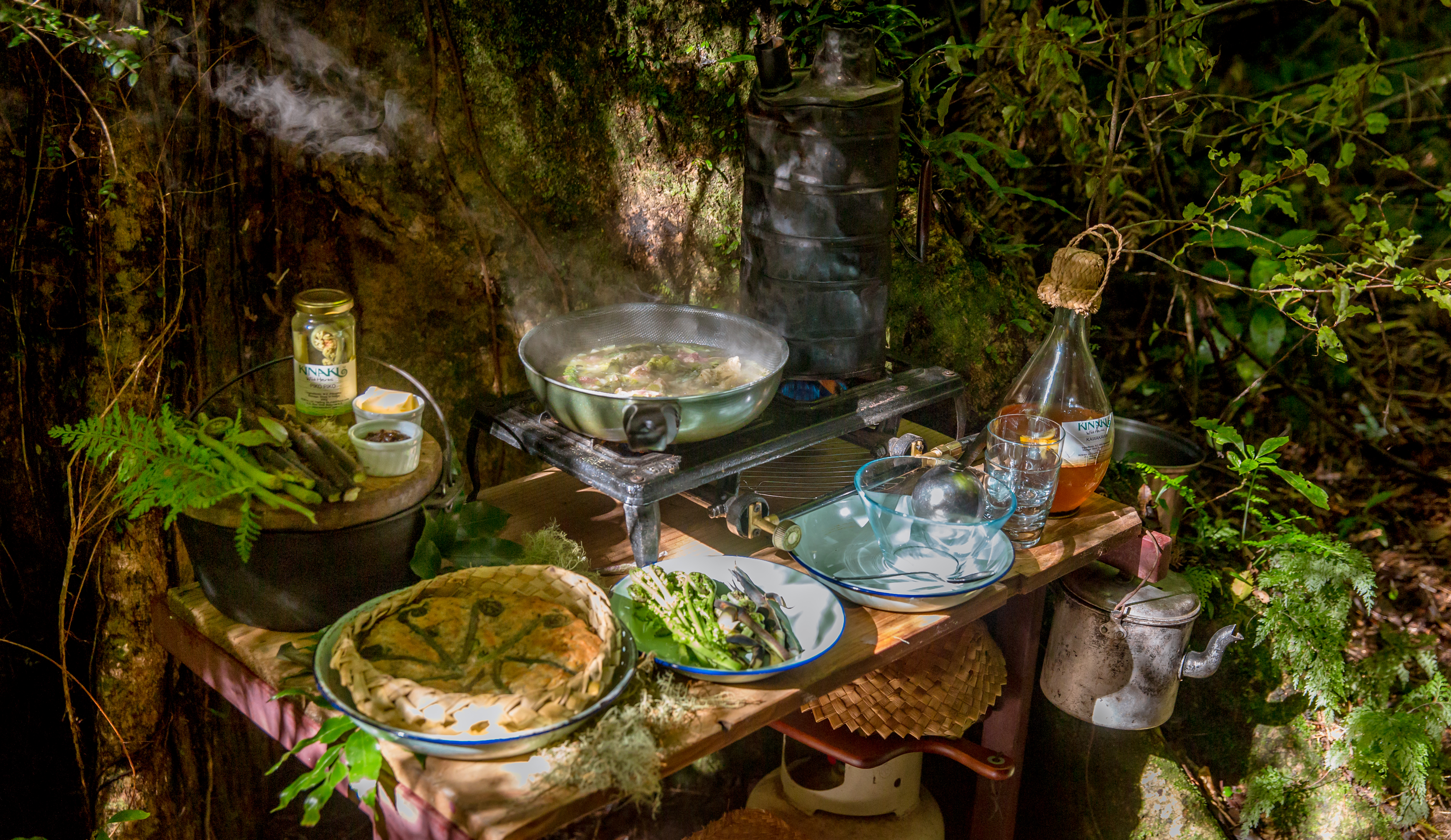 Charles Royal indigenous food trail in Rotorua – Bush