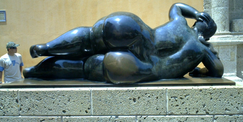 Botero en Colombia Escultura en Cartagena