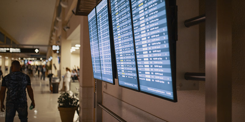 cosas que pasan en un aeropuerto