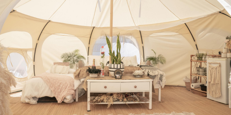 ¿Es seguro hacer glamping durante el COVID-19?