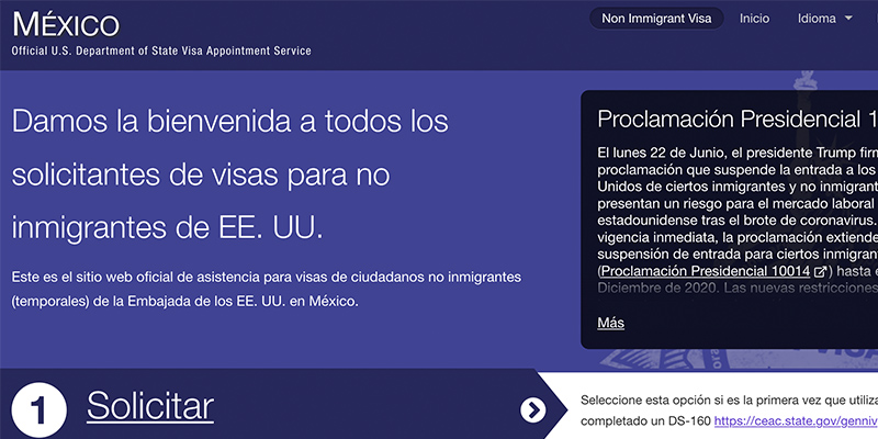 ¿Cómo sacar la visa de Estados Unidos para niños?