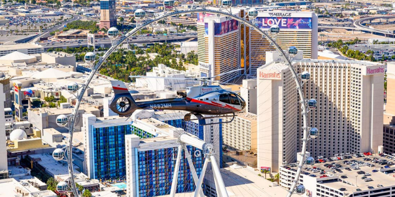 Cuánto cuesta volar en helicóptero en Las Vegas