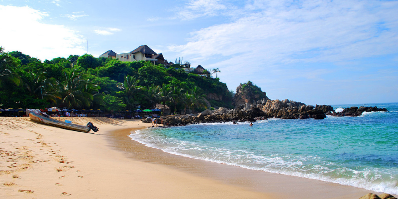 puerto escondido donde hospedarse