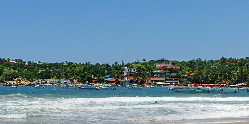 puerto escondido donde hospedarse