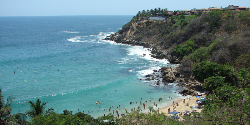 puerto escondido donde hospedarse