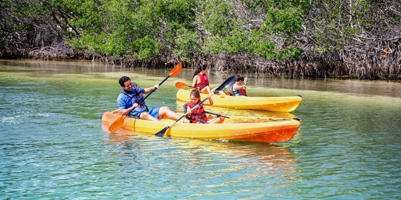 10 estupendos lugares en la Florida para pasear en kayak