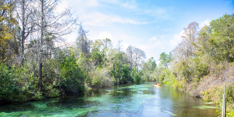 10 estupendos lugares en la Florida para pasear en kayak