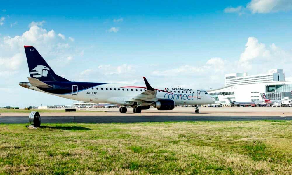 Aeroméxico aterriza nuevamente en el aeropuerto DFW