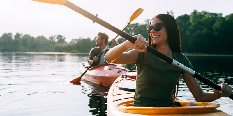 En los cayos de Los Roques de Venezuela puedes practicar kayak 