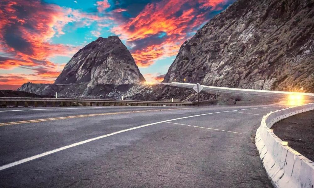 road trip sur california