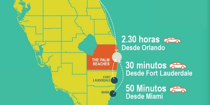 the palm beaches donde esta